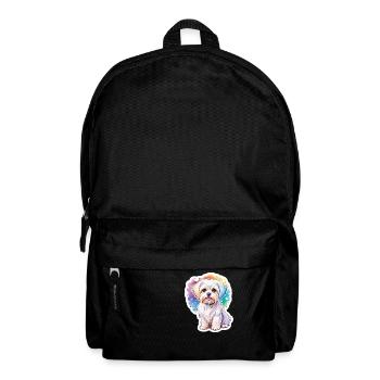 Malteser Wasserfarben - Rucksack - Schwarz - Vorne