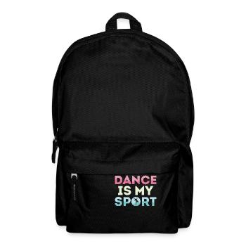 Dance Is My Sport Ballet Ballerina - Backpack - black - Front