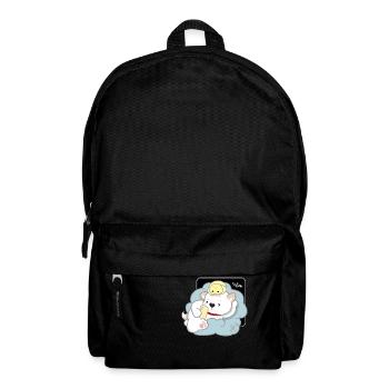 Dog Korean - Japanese Style 03B - Backpack - black - Front