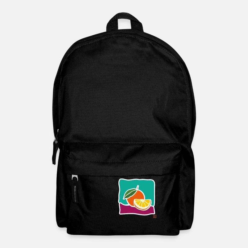 naranja - Sac à dos - noir