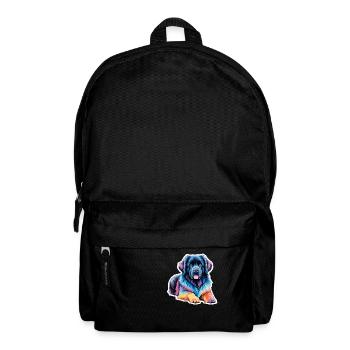 Newfoundland Watercolors - Backpack - black - Front