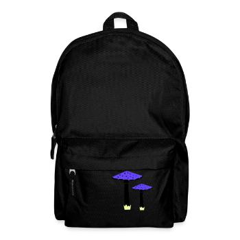 pilze 2 - Rucksack - Schwarz - Vorne
