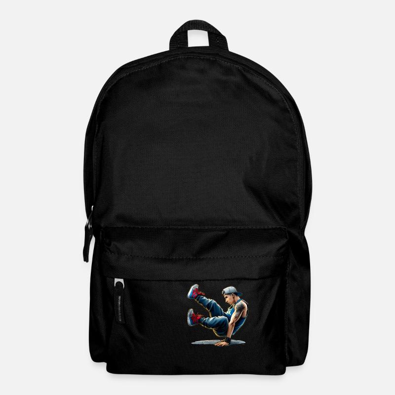 Spektakulärer Tanz - Breakdance - Rucksack - Schwarz