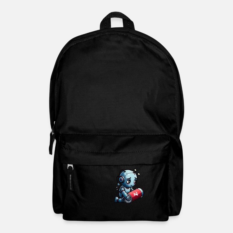 Energiefreier Roboter - Rucksack - Schwarz