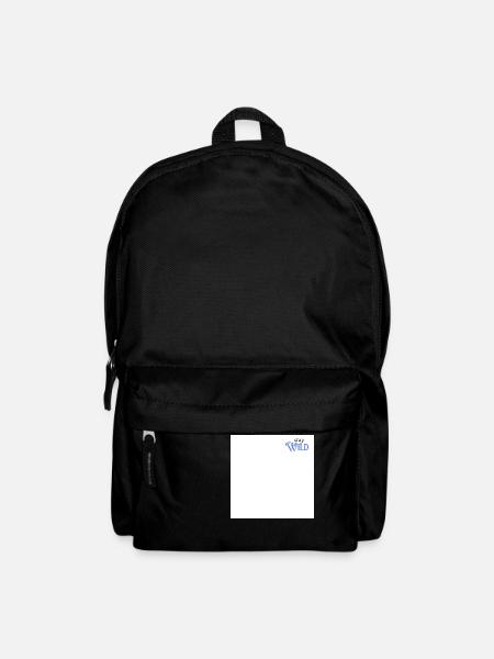 Stay wild - Rucksack - Schwarz