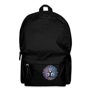 Kosmischer Baum des Lebens - Rucksack - Schwarz - Vorne