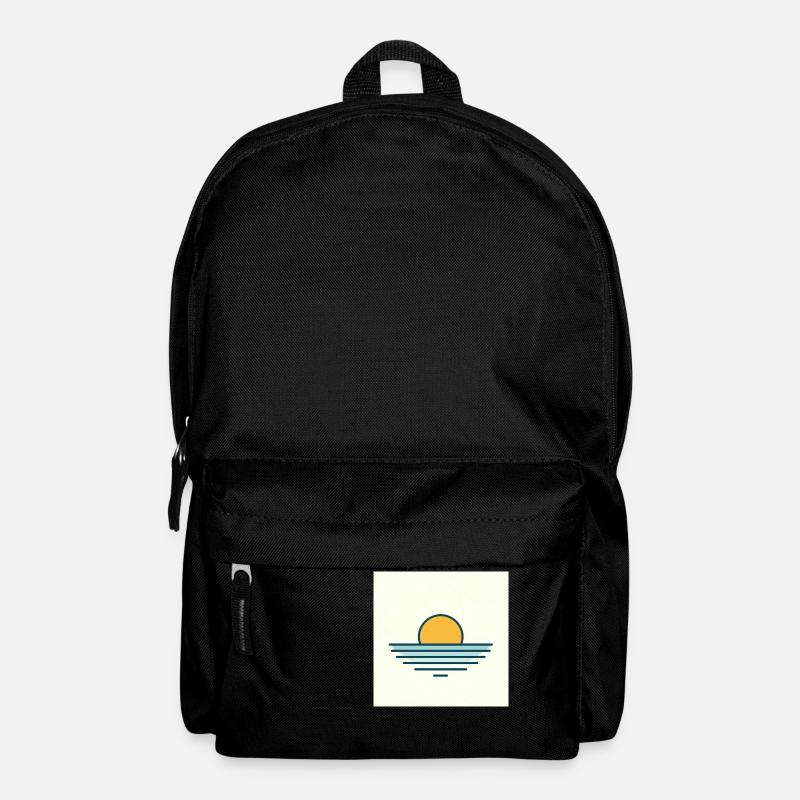 Sunset Minimalism - Backpack - black