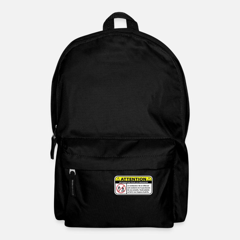 Information for passengers - Backpack - black