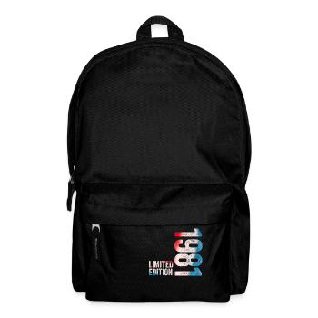 Cadeau d’anniversaire 1981 Édition limitée 1981 - Sac à dos - noir - Devant