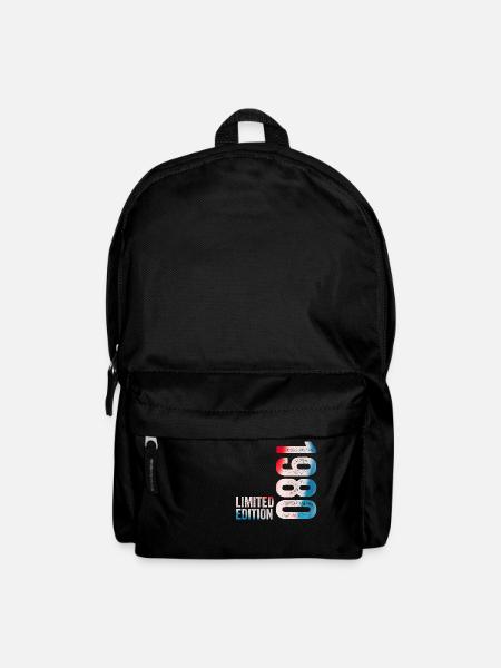 1980 1980 Limited Edition Birthday Gift - Backpack - black