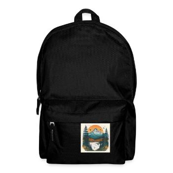 Mountains Calling : un design élégant pour les alpinistes - Sac à dos - noir - Devant