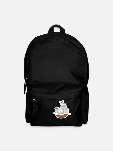 Sailing ship - Backpack - black