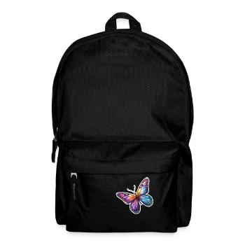 Schmetterling Schmetterling - Rucksack - Schwarz - Vorne