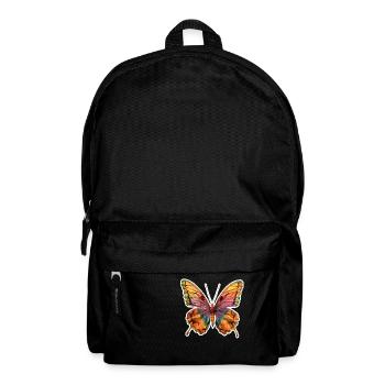 Papillon papillon - Sac à dos - noir - Devant