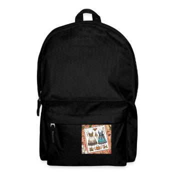 Designing. - Backpack - black - Front