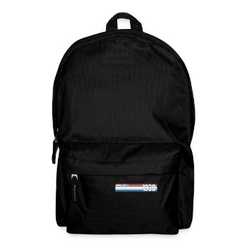 Retro 1938 Limitierte Auflage - Rucksack - Schwarz - Vorne