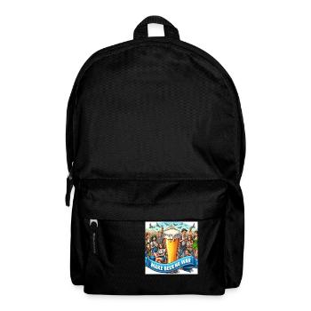 Make Beer no War 6 - Rucksack - Schwarz - Vorne