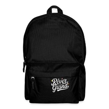 Rêver grand - Sac à dos - noir - Devant