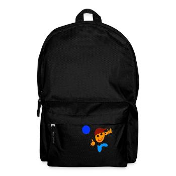 Cartoon - Rucksack - Schwarz - Vorne
