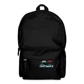 We love line dancing - Backpack - black - Front