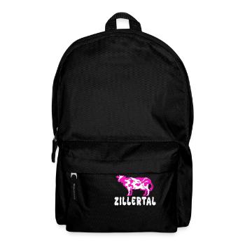 Zillertaler Skisaison Winterurlaub - Rucksack - Schwarz - Vorne