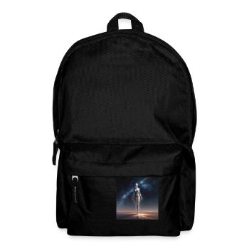 Interstellarer Wanderer - Rucksack - Schwarz - Vorne
