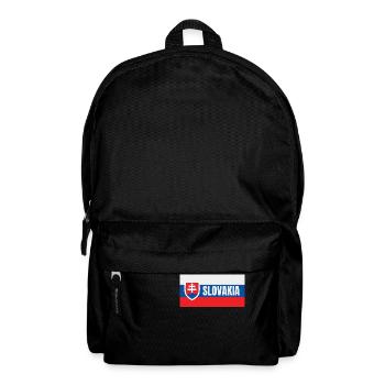 Drapeau slovaque - Sac à dos - noir - Devant