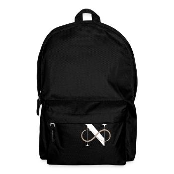 Unendlicher Buchstabe n - Rucksack - Schwarz - Vorne