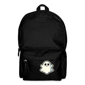 Gespenst niedlich - Rucksack - Schwarz - Vorne