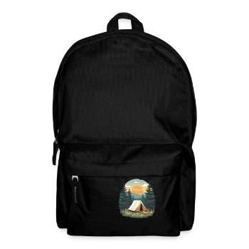 CAMPING LIFE - Backpack - black - Front
