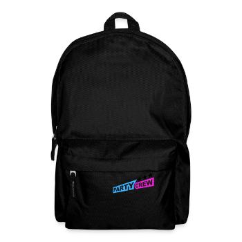 Party Crew Fun Stars Celebrate Team Friends Member - Backpack - black - Front
