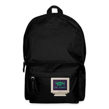 CRT Design - 404 Nicht gefunden - Rucksack - Schwarz - Vorne