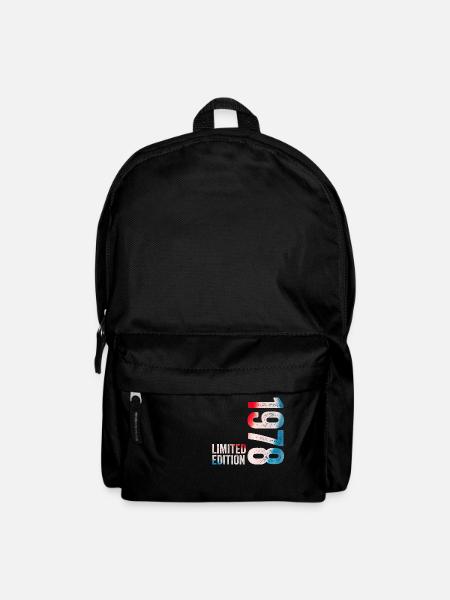 1978 Limitiertes Geburtstagsgeschenk 1978 - Rucksack - Schwarz