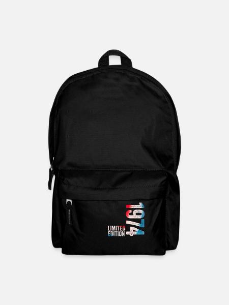 1974 Limitiertes Geburtstagsgeschenk 1974 - Rucksack - Schwarz