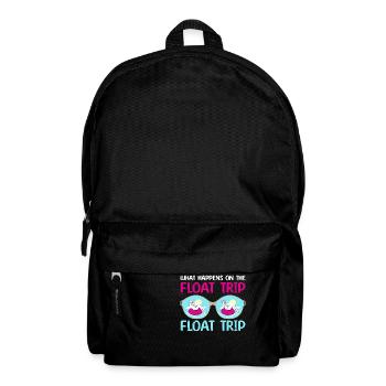 what happens on the float trip Design - Rucksack - Schwarz - Vorne
