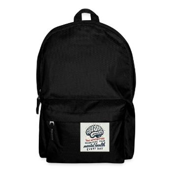 Mental Health Awareness - Backpack - black - Front