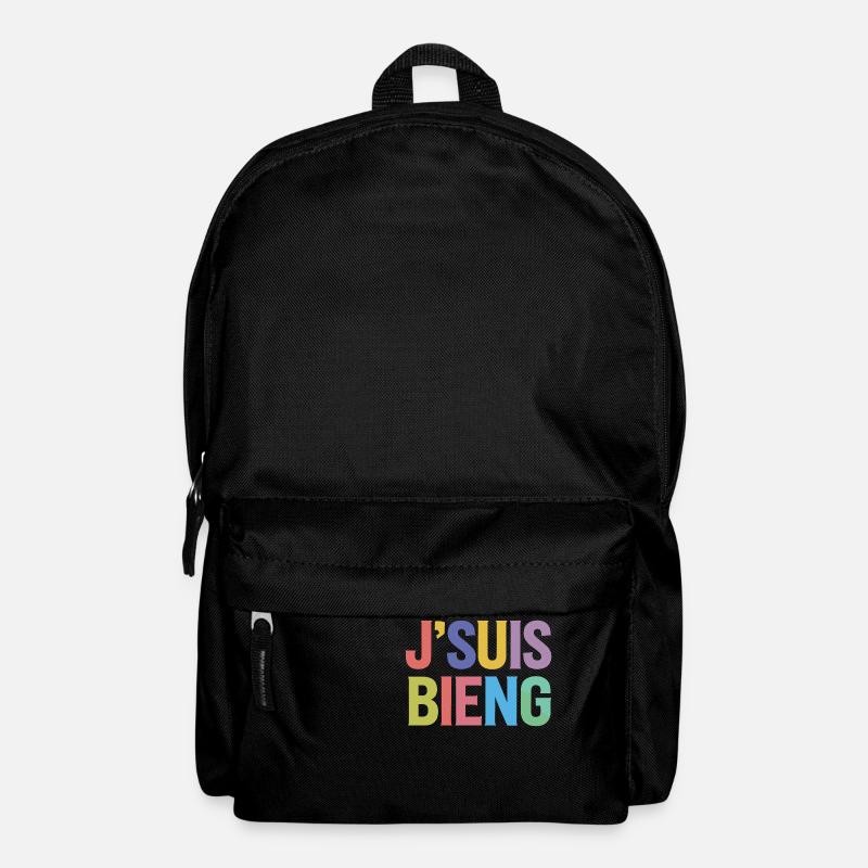 J'suis bieng - Sac à dos - noir