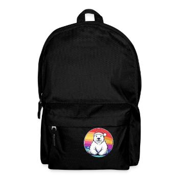 Polar Bear Christmas Christmas - Backpack - black - Front