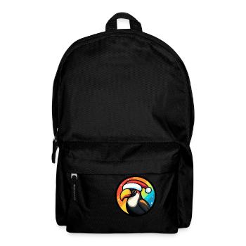 Toucan Oiseau Noël Noël - Sac à dos - noir - Devant