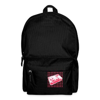 Kids from the 90s - dot red dot - Rucksack - Schwarz - Vorne