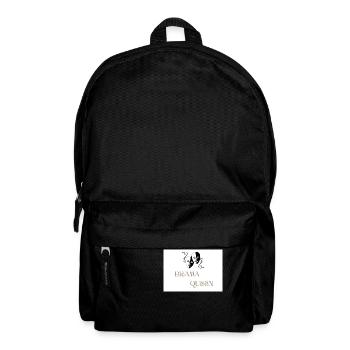 Drama Queen with Comedy and Tragedy Theater Masks - Backpack - black - Front