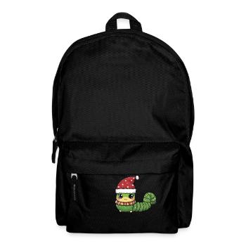 Wurm Weihnachten Comic - Rucksack - Schwarz - Vorne