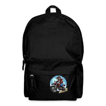 "Speed meets Style – The Ultimate Adventure Print! - Backpack - black - Front