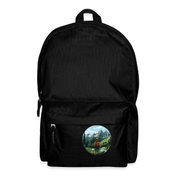 Immerse yourself in the wilderness: Your mountain adventure is calling - Backpack - black - Front