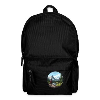 Pure nature: Your adventure in the mountains awaits! - Backpack - black - Front