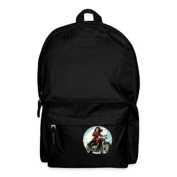 Ride Your Freedom: Das Abenteuer beginnt jetzt! - Rucksack - Schwarz - Vorne
