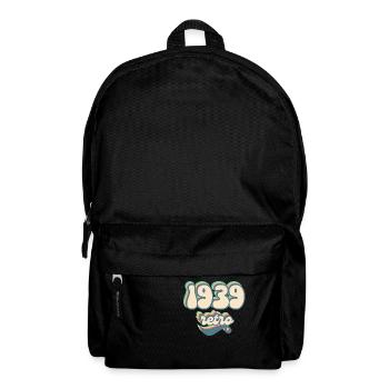 1939 Retro Gift Idea - Backpack - black - Front