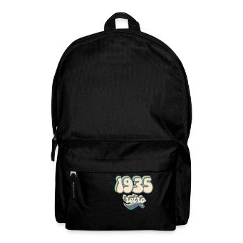 1935 Retro Gift Idea - Backpack - black - Front