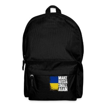 Make russia small again - Rucksack - Schwarz - Vorne