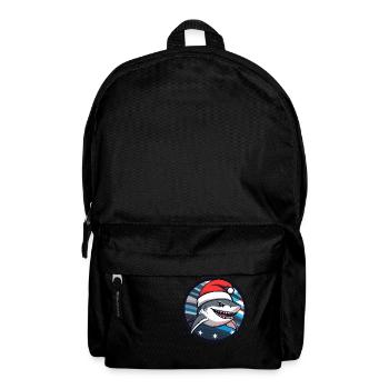 Hai Weihnachten Tier - Rucksack - Schwarz - Vorne